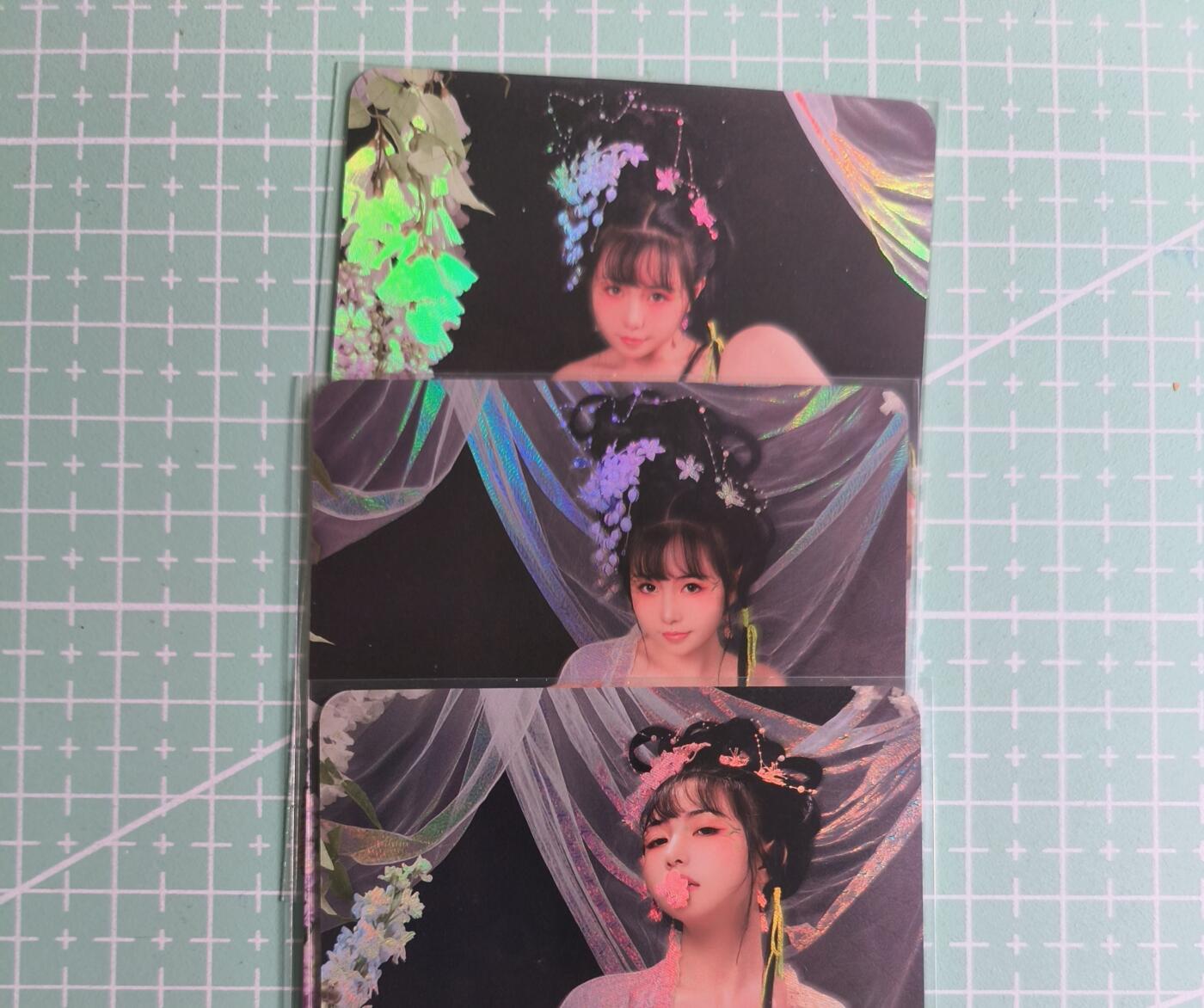 C先生卡牌 第27期 持续收拍品中…零手续费代拍 【彩闪】墨卡文化《Cosplay 系列》3张套 艺术