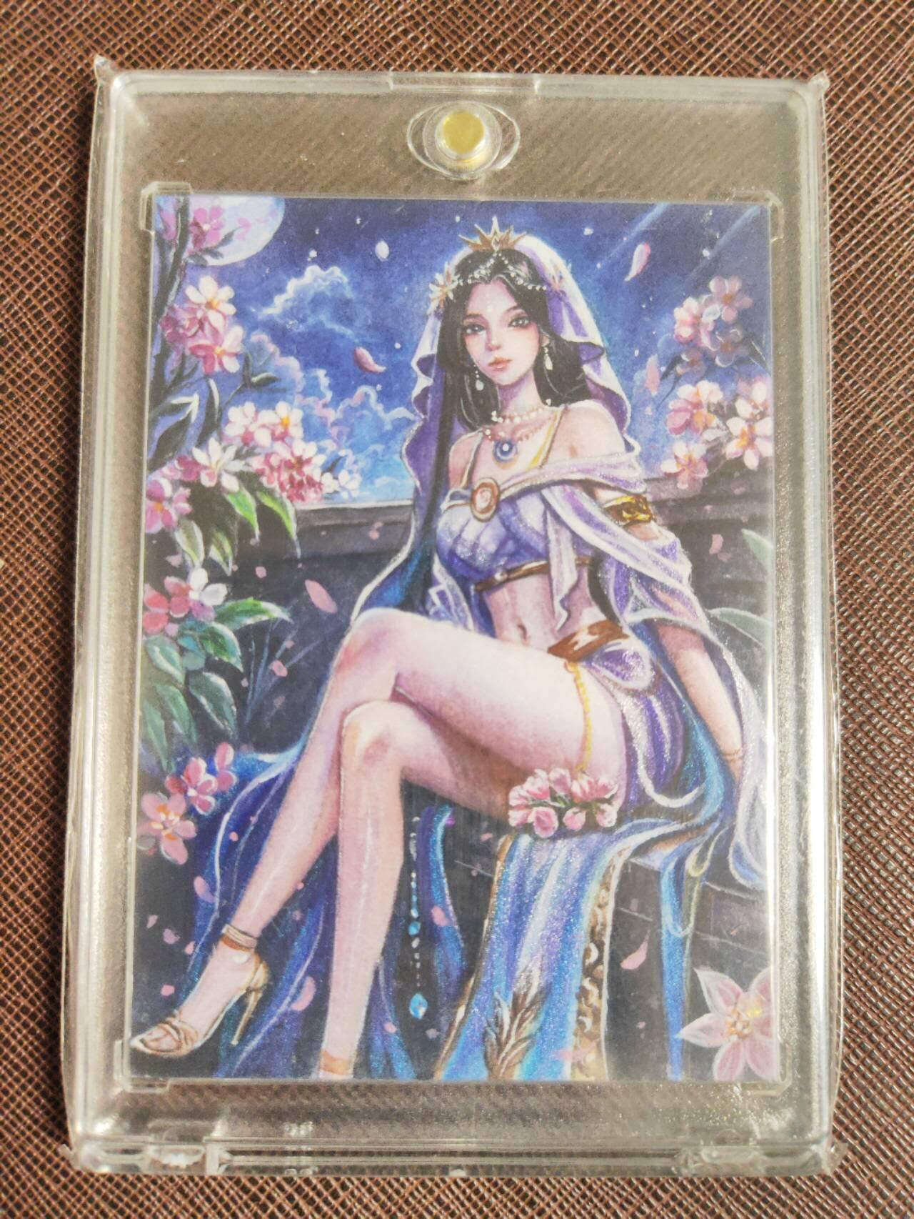 第112期阳大大卡牌拍卖第112期（持续收拍品，周六晚上九点截拍，进群福利早知道） 【手绘卡】姣 国风双子座 手绘盒里拆出 绝色手绘卡1/1