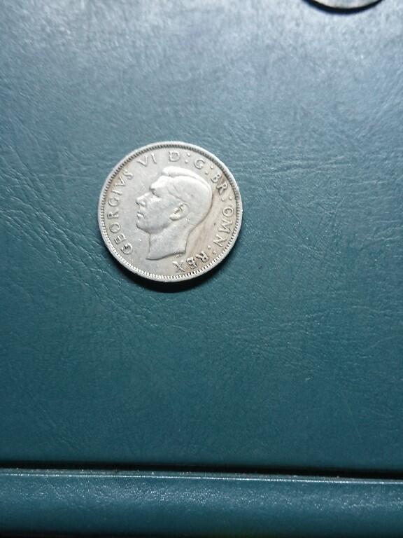 松南世界钱币——260420 英国2先令国王镍币