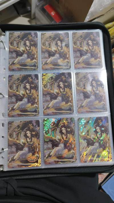 霸总卡牌第七期（低佣金 放心拍 周五23点截拍）持续收拍中～ 卡游三国唐姬PR×9