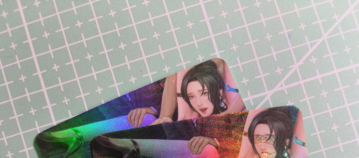 C先生卡牌 第27期 持续收拍品中…零手续费代拍 【彩闪】嘎嘎鸭《卡通人物》韩女士 双服饰 艺术