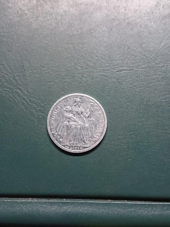 松南世界钱币——260420 法属新喀里多尼亚2法郎
