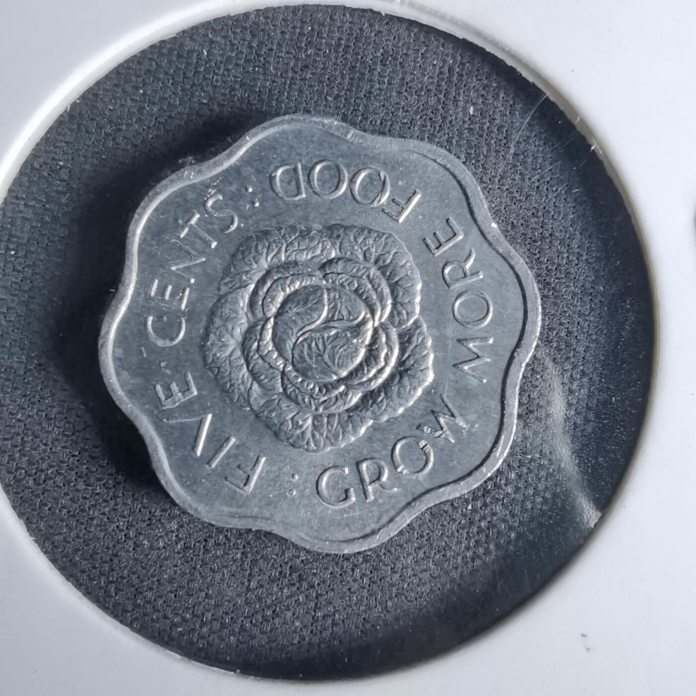 沼泽如烟--第1057场 塞舌尔1972年五分