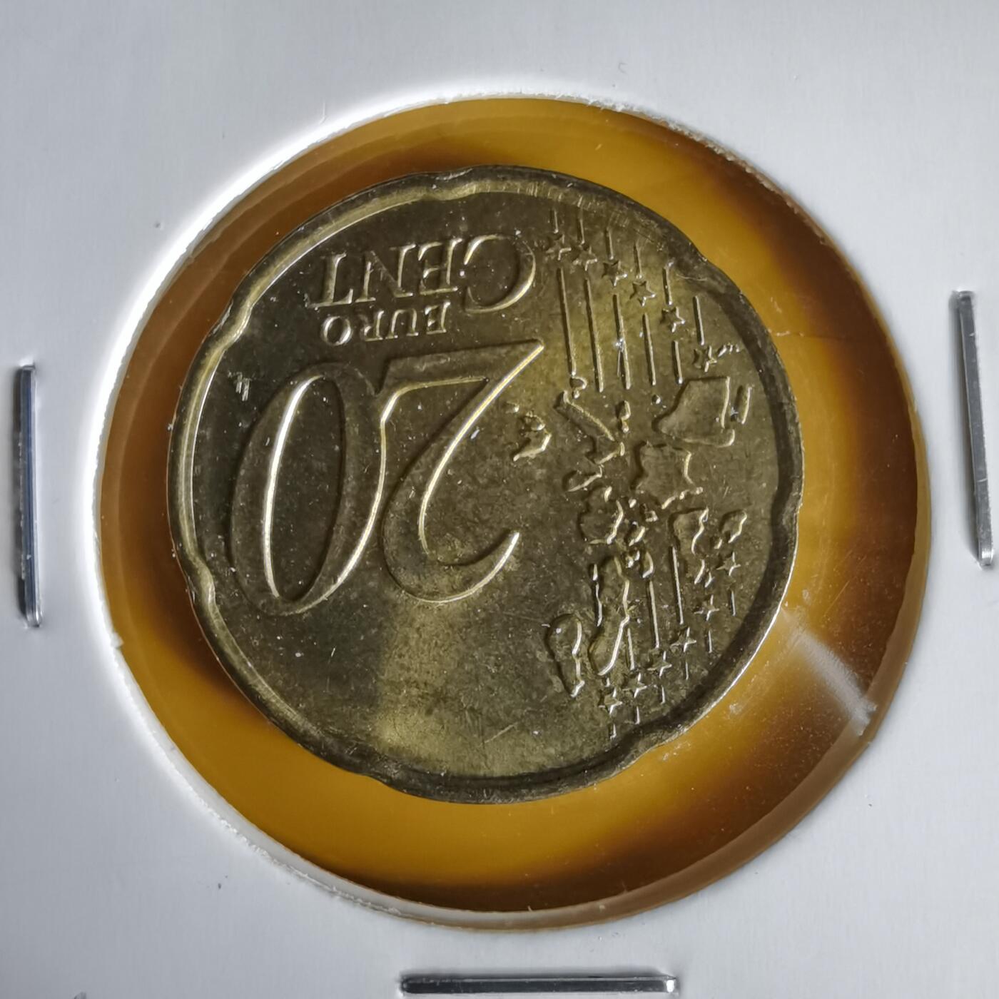 沼泽如烟--第1061场 1999年20欧分