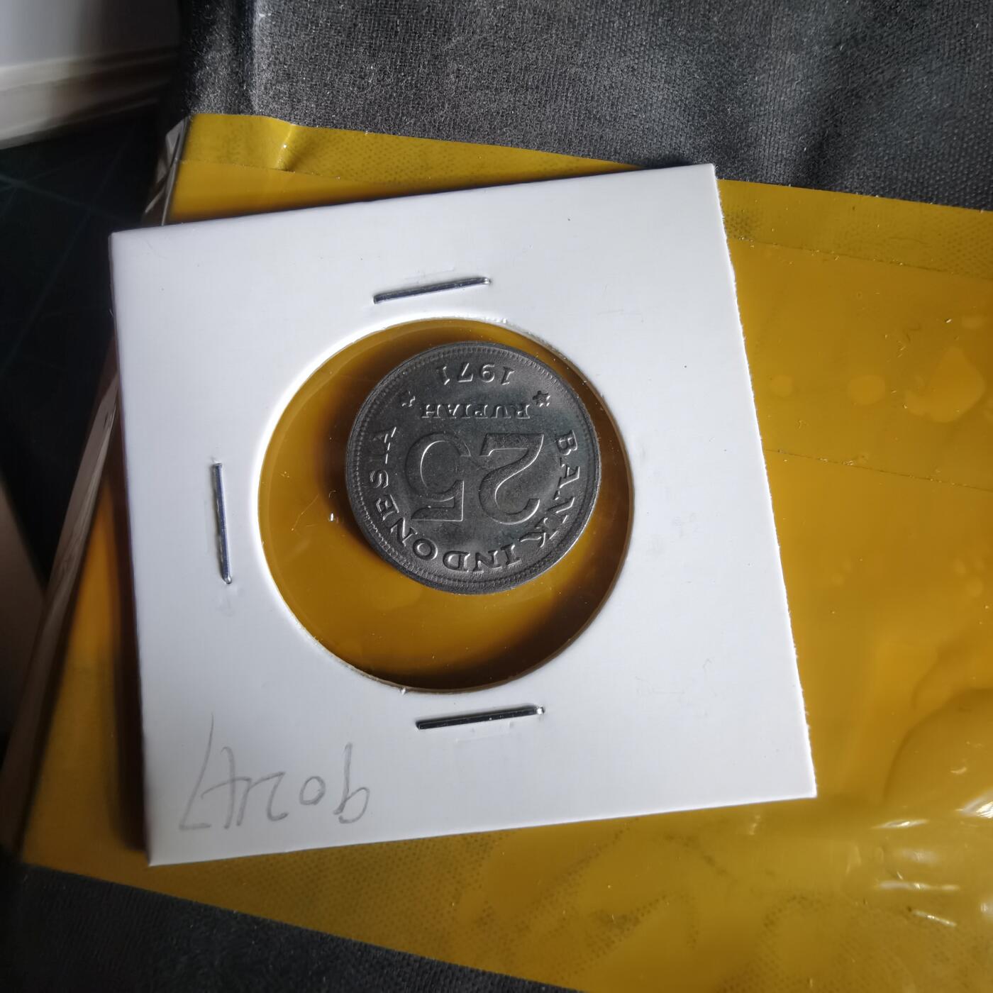 沼泽如烟--第1061场 印度尼西亚1971年25卢比