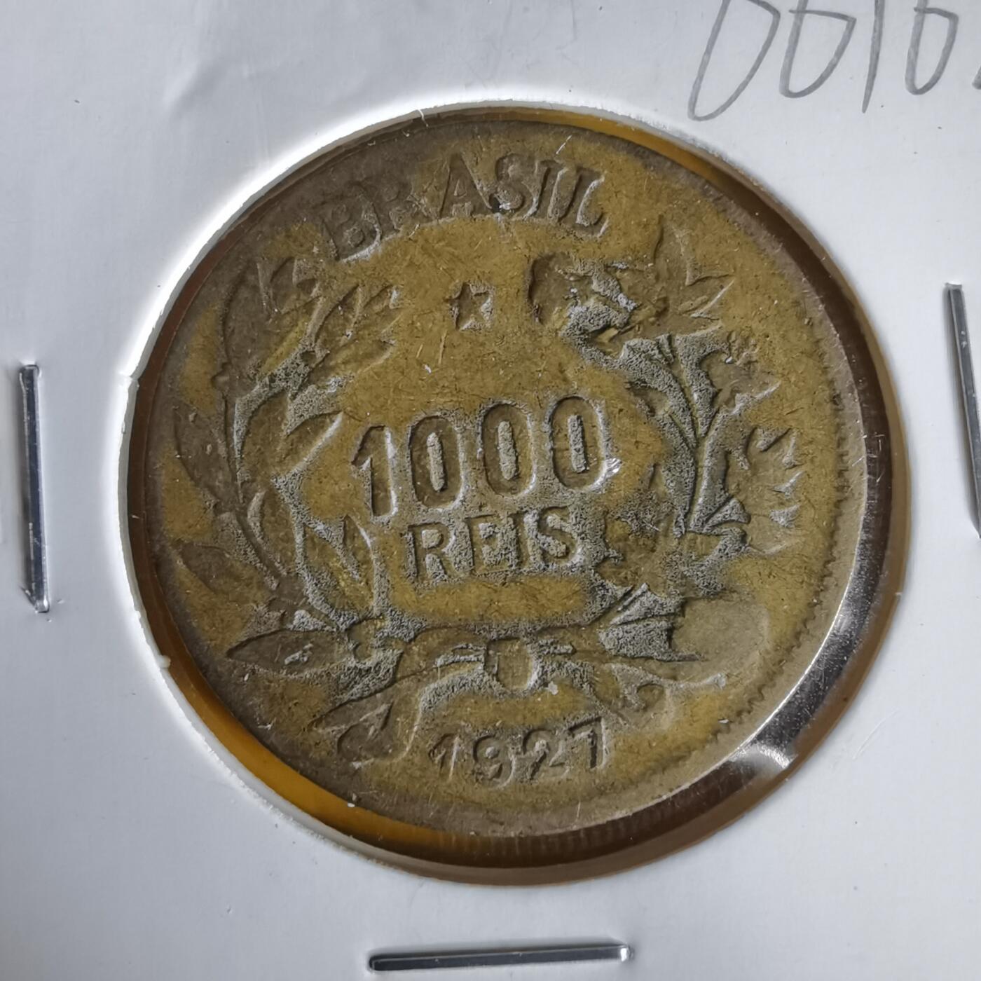 沼泽如烟--第1061场 巴西1927年1000瑞斯