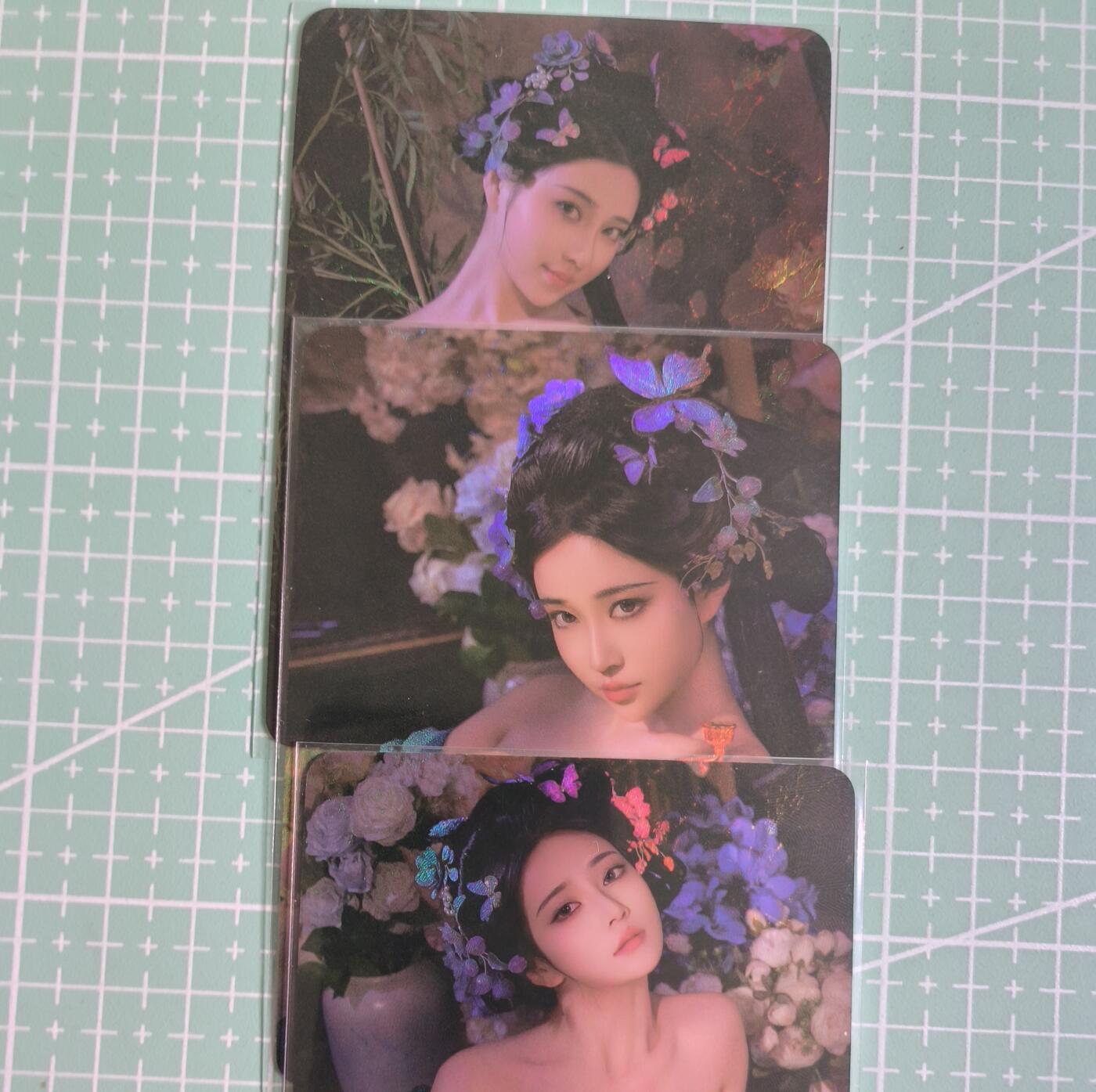 C先生卡牌 第27期 持续收拍品中…零手续费代拍 【彩闪】墨卡文化《Cosplay 系列》3张套 艺术