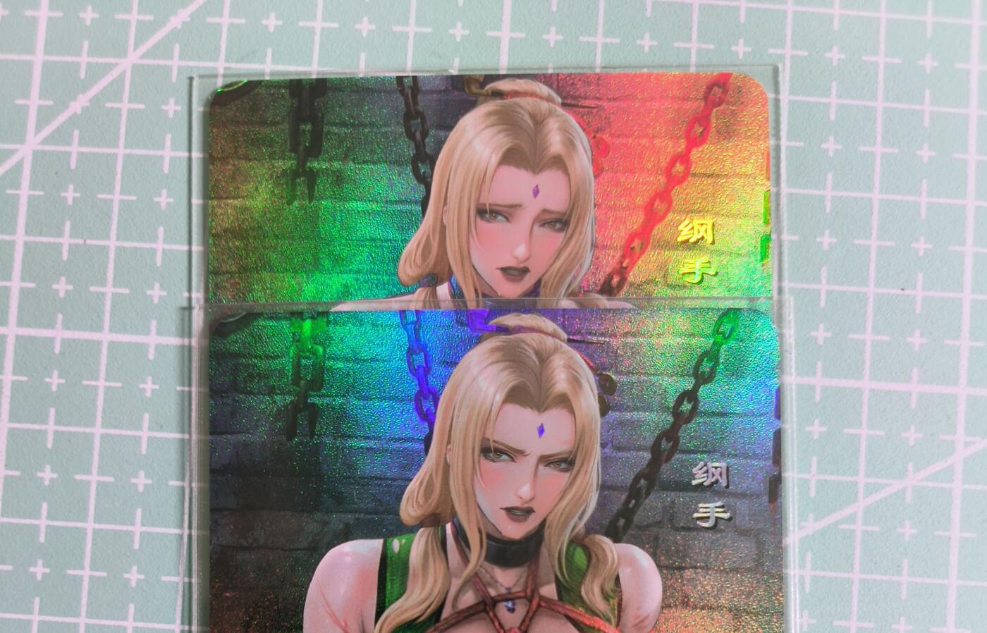 C先生卡牌 第27期 持续收拍品中…零手续费代拍 【彩闪】嘎嘎鸭《卡通人物》纲手 双服饰 艺术