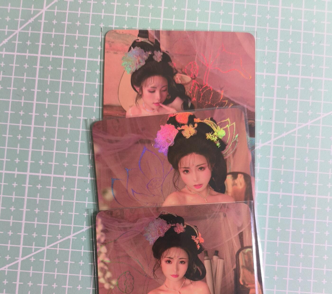 C先生卡牌 第27期 持续收拍品中…零手续费代拍 【彩闪】墨卡文化《Cosplay 系列》3张套 艺术