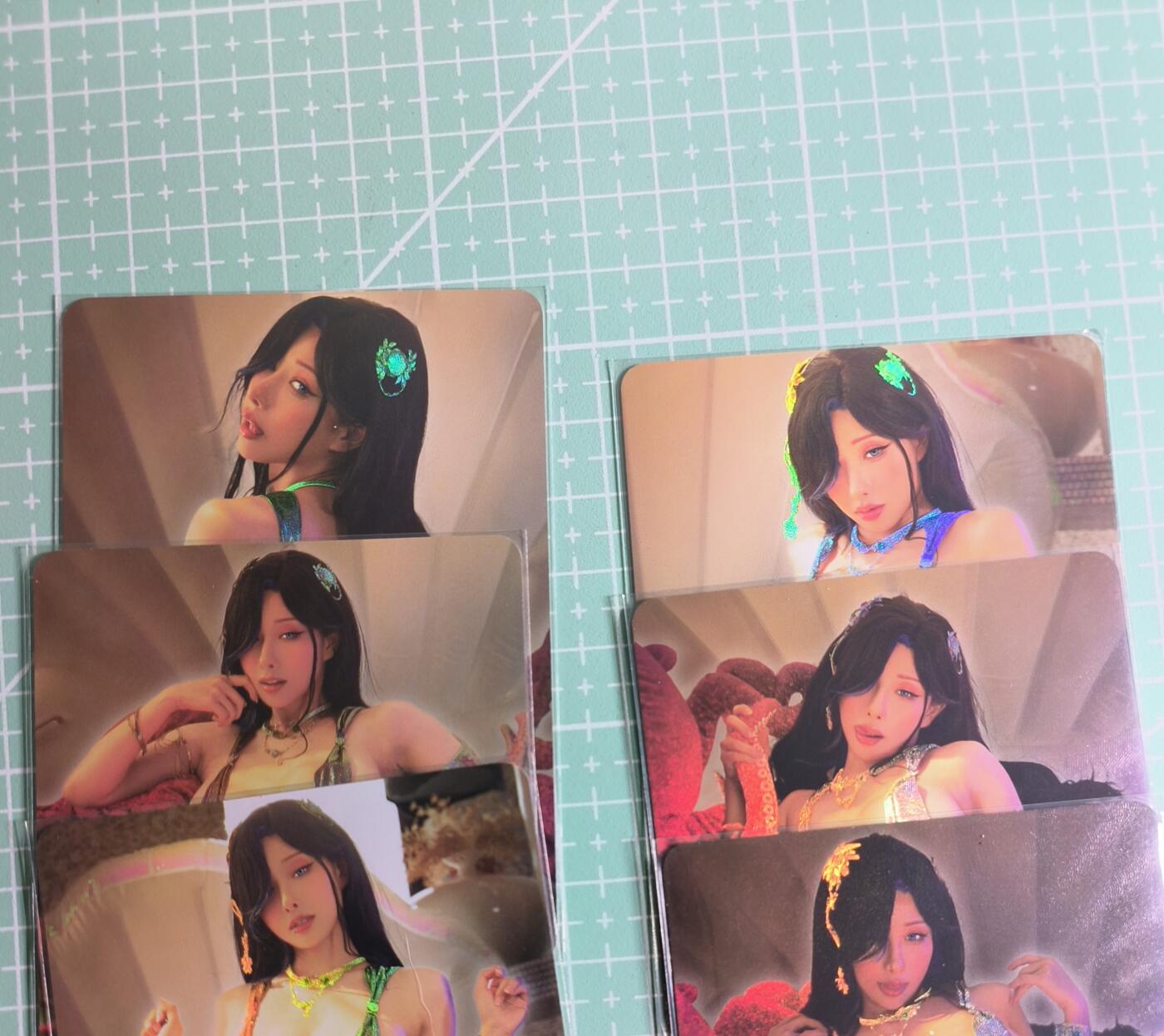 C先生卡牌 第27期 持续收拍品中…零手续费代拍 【彩闪】墨卡文化《Cosplay 系列》6张套 艺术