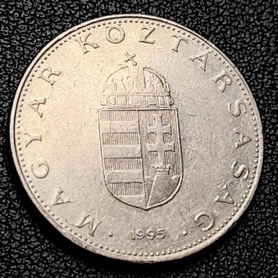 泉币菌-第228场-三月三 上巳节专场 拍品多 请提前出价 匈牙利10福林25mm 欧洲币