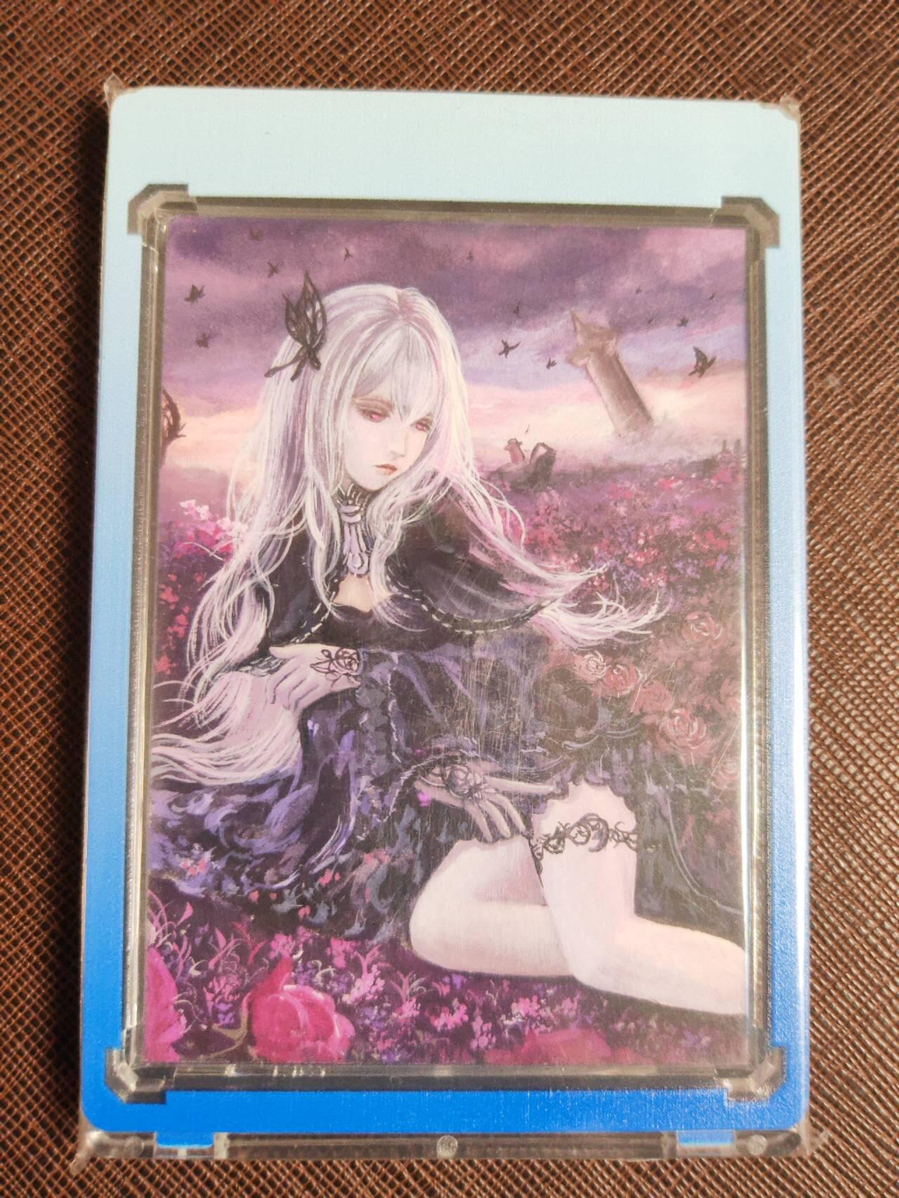 第112期阳大大卡牌拍卖第112期（持续收拍品，周六晚上九点截拍，进群福利早知道） 【特效手绘卡】于蕊 往生花 手绘盒里拆出 绝色手绘卡1/1