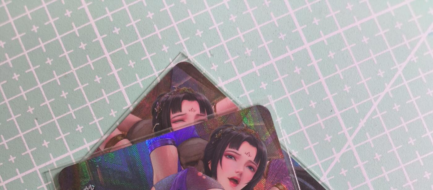 C先生卡牌 第27期 持续收拍品中…零手续费代拍 【彩闪】嘎嘎鸭《妙音坊》 双服饰2张  艺术