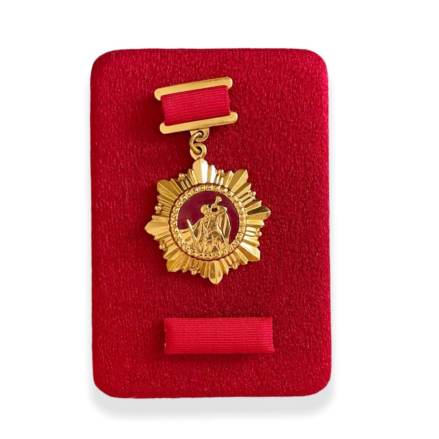 朝鲜高层配享铜质镀金版本 朝鲜祖国解放奖章 高级版本极品品相