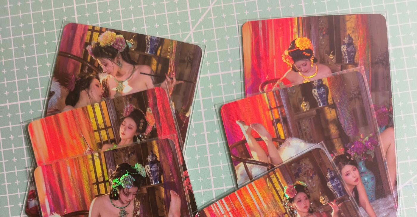 C先生卡牌 第27期 持续收拍品中…零手续费代拍 【彩闪】墨卡文化《Cosplay 系列》6张套 艺术