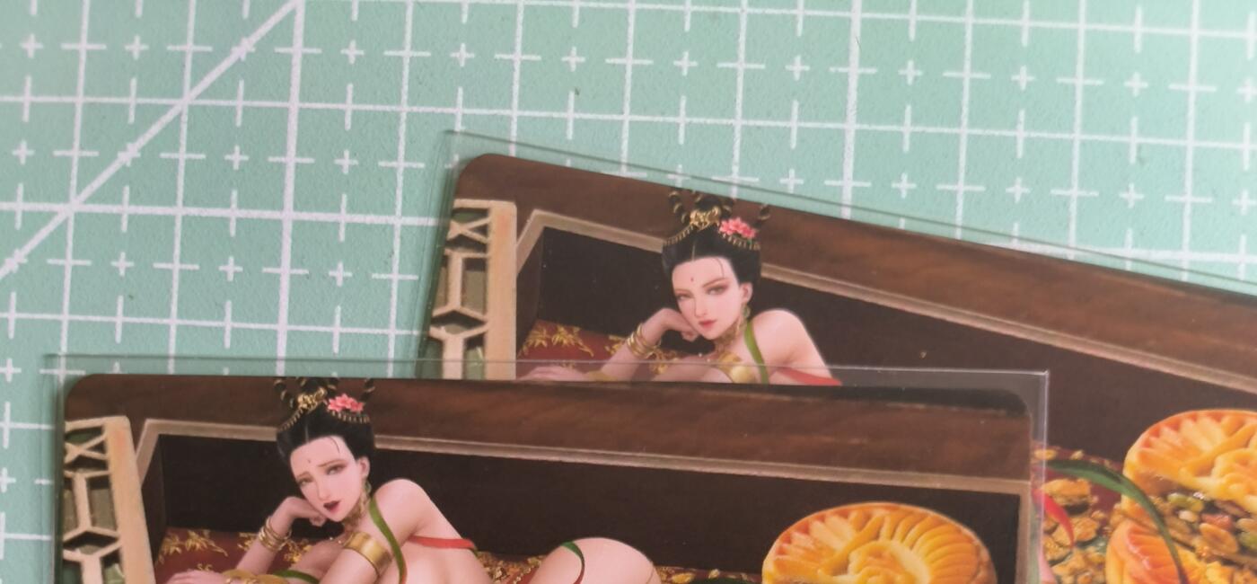 C先生卡牌 第27期 持续收拍品中…零手续费代拍 【彩闪】嘎嘎鸭《中秋限定》嫦娥 双服饰 艺术