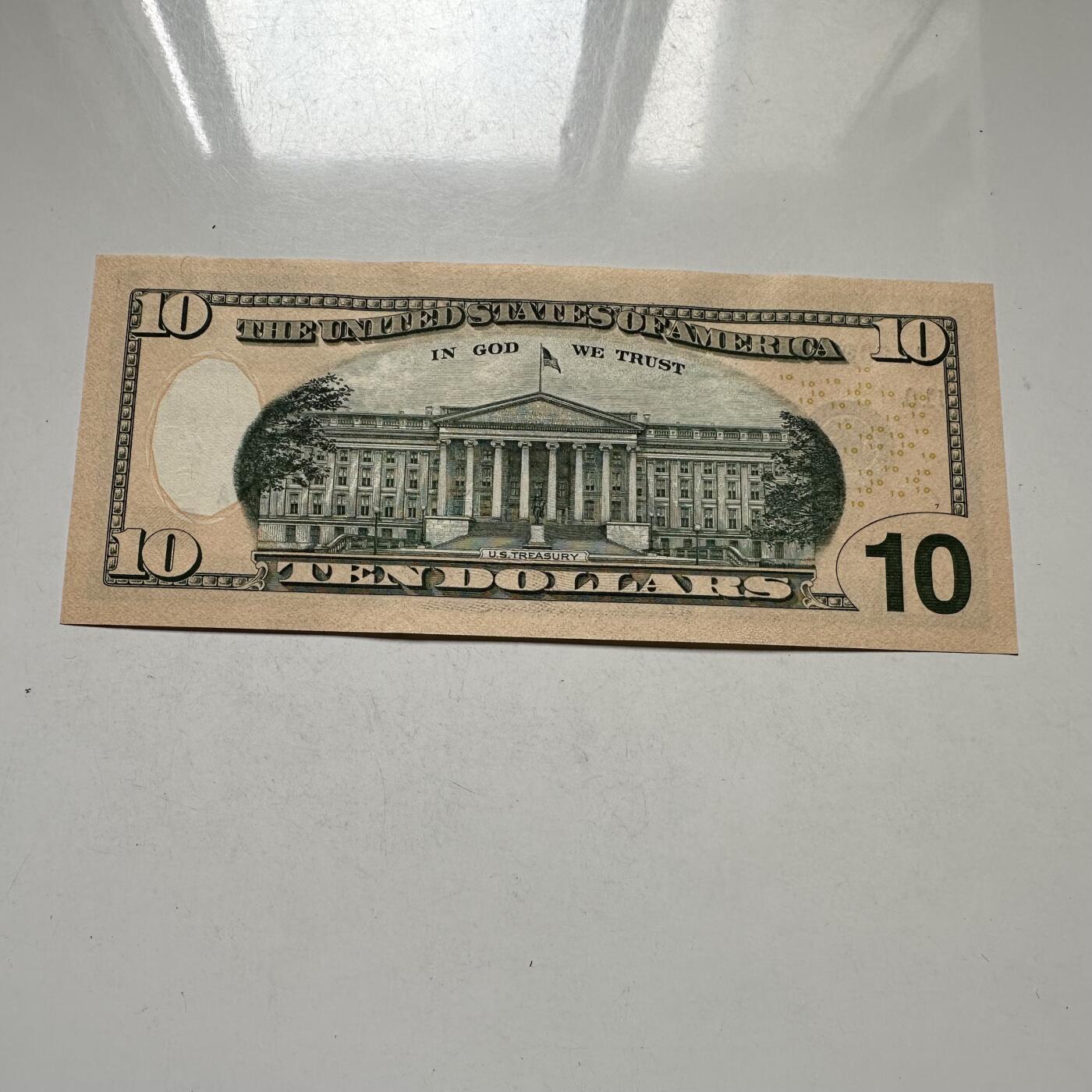 🌹外币初藏🌹🐯2026年第44场   每周二四六晚8️⃣点  世界硬币 美国 2021年 10美元 全新 b