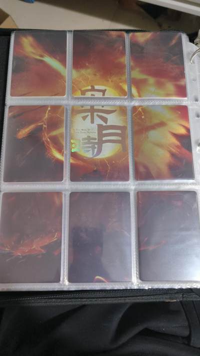 霸总卡牌第七期（低佣金 放心拍 周五23点截拍）持续收拍中～ 趣卡社宋诗月岳飞 拼图卡一套