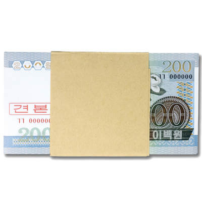 2005年朝鲜-第四版纸币200元小章版-票样整刀100张小章版全零票样，整刀100张 - 2005年朝鲜-第四版纸币200元小章版-票样整刀100张小章版全零票样，整刀100张