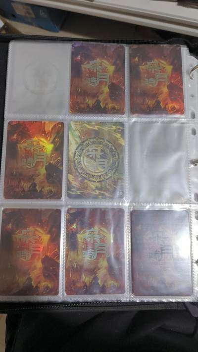 霸总卡牌第七期（低佣金 放心拍 周五23点截拍）持续收拍中～ 趣卡社宋诗月杨门女将卡×6