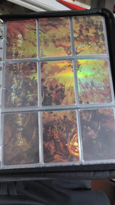 霸总卡牌第七期（低佣金 放心拍 周五23点截拍）持续收拍中～ 趣卡社宋诗月岳飞 拼图卡一套