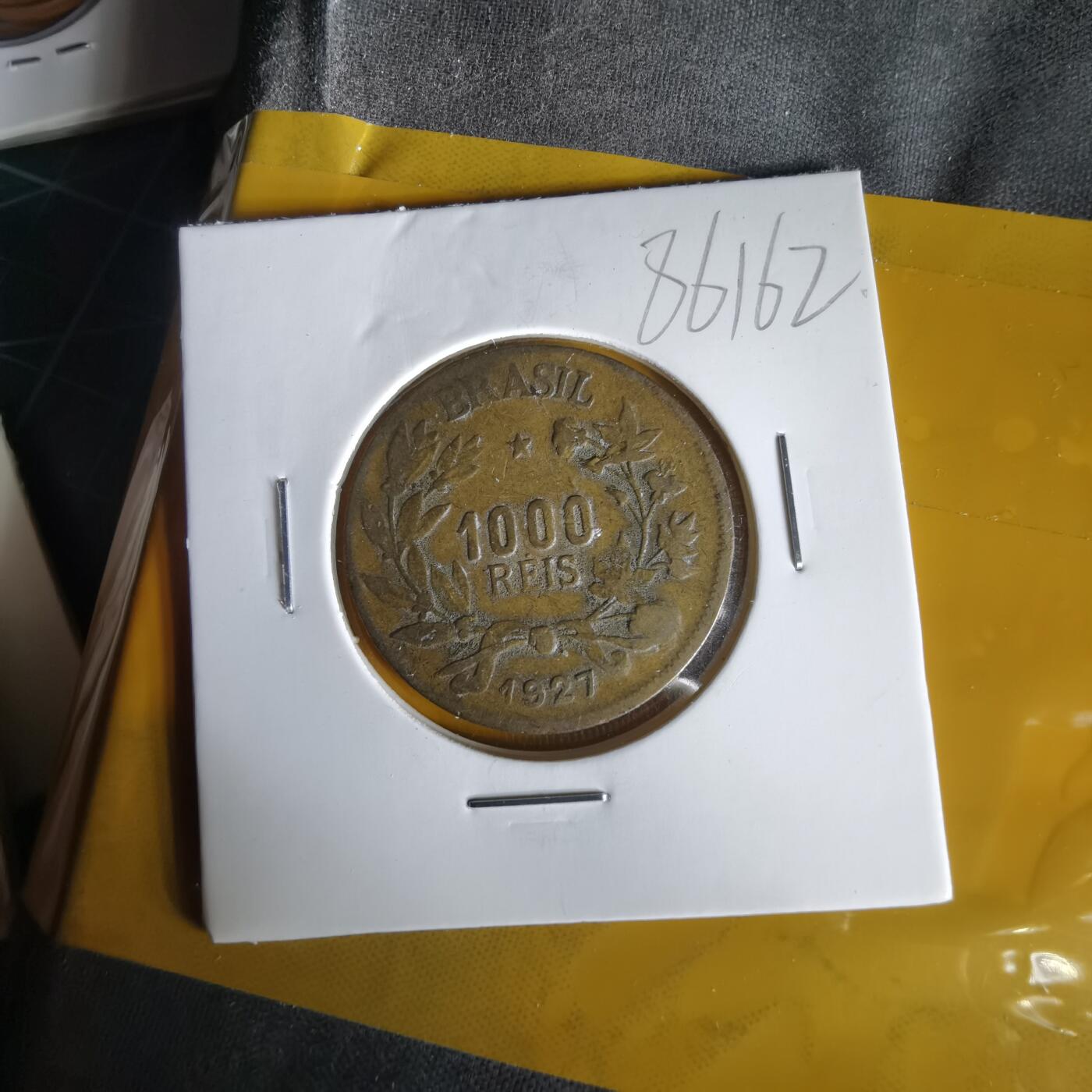 沼泽如烟--第1061场 巴西1927年1000瑞斯