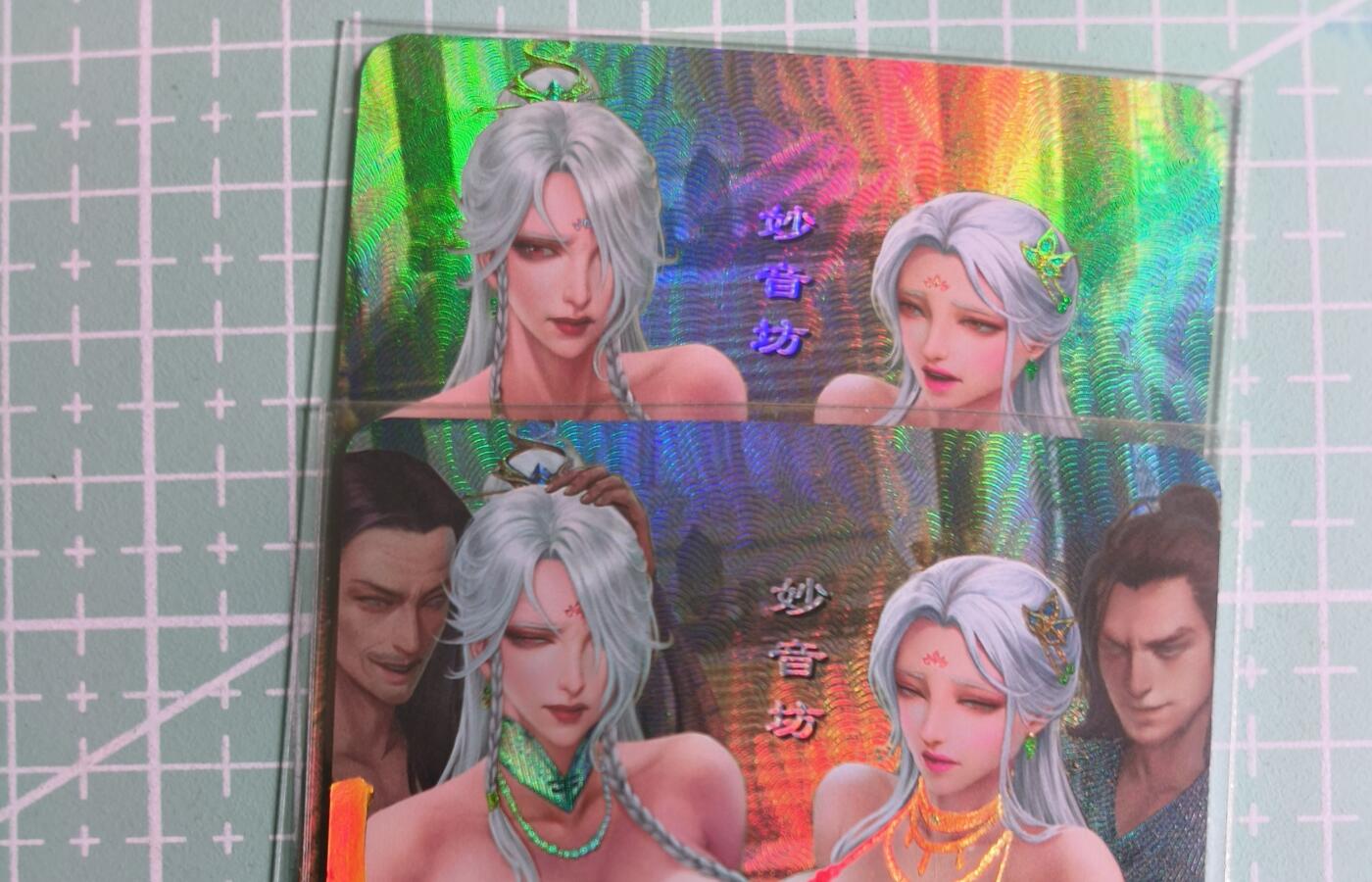 C先生卡牌 第27期 持续收拍品中…零手续费代拍 【彩闪】嘎嘎鸭《妙音坊》 双服饰2张  艺术