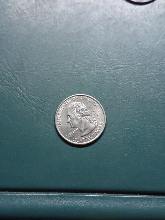 松南世界钱币——260420 美国25分纪念币1