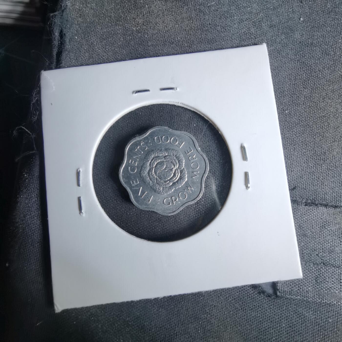 沼泽如烟--第1057场 塞舌尔1972年五分