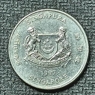 逸泉钱币2026第十九场世界钱币纪念币B2310-2754 2436新加坡1997年20分