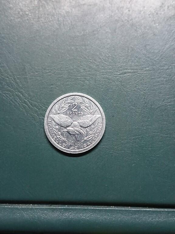松南世界钱币——260420 法属新喀里多尼亚2法郎