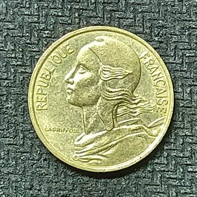 逸泉钱币2026第十九场世界钱币纪念币B2310-2754 2442法国1988年5生丁