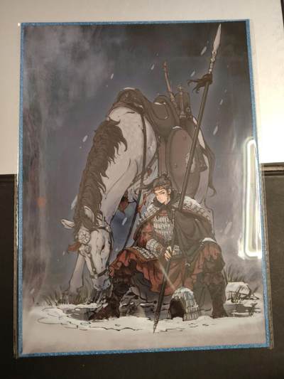 卡牌限时033期专场（25号晚20点截拍） - 橙卡文化 百媚西游篇 花木兰A4色纸1张