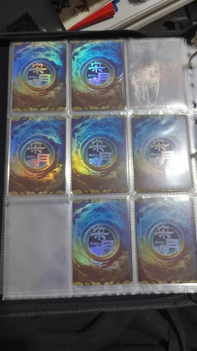 霸总卡牌第七期（低佣金 放心拍 周五23点截拍）持续收拍中～ 趣卡社宋诗月PR×7