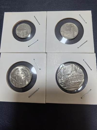 长老汇马年精选第十八场拍卖 - 古巴外贸币4枚