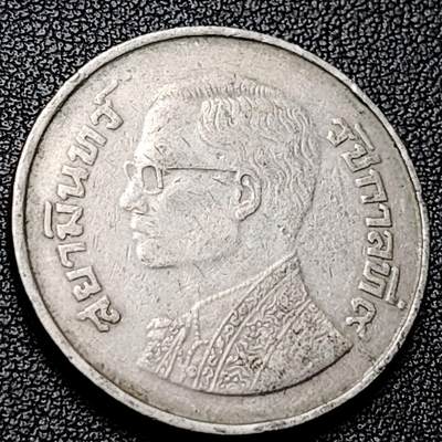 泉币菌-第228场-三月三 上巳节专场 拍品多 请提前出价 泰国70年代 5泰铢大镍币 29.5mm 金翅鸟迦楼罗拉玛九世国王