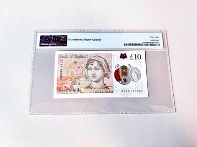 【Blue Auction】世界纸币精拍第811期——18级TOP拍卖/信誉/品质/专业/高效💫 英国 2016年10镑 PMG68EPQ 高分