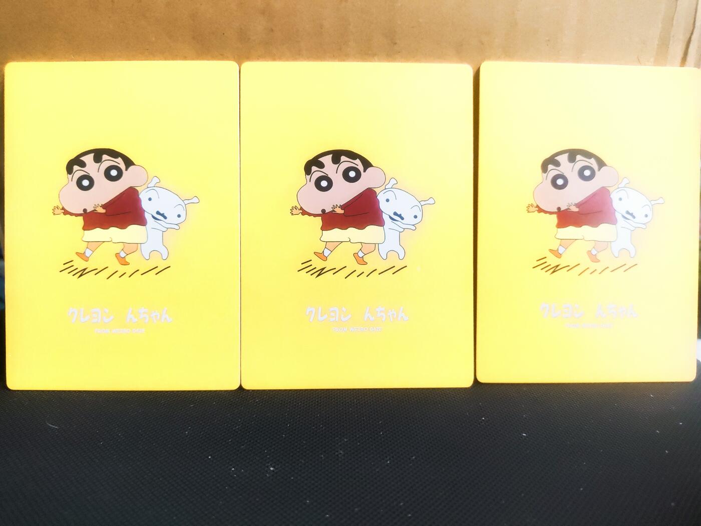 【持续收拍品】-琦卡当当铺～第42期★★~支持寄存★★~【9点40结束】扫码加群抽[包邮券]~ 奇点最新一弹定制蜡笔小新粗闪裸卡三张