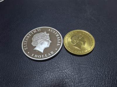 长老汇马年精选第十九场拍卖 澳大利亚2008年1元彩色铜银币套 世界青年日（本笃十六世教皇） 1盎司999银 发行量：2万5千 盒证全