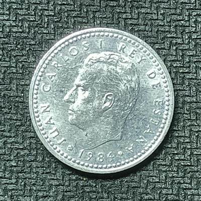 逸泉钱币2026第十九场世界钱币纪念币B2310-2754 2405西班牙1984年1比塞塔