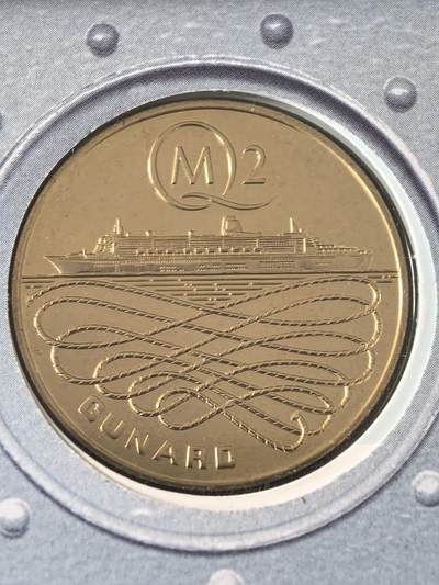 轻松集币无压力 英国玛丽2号邮轮官方首日封