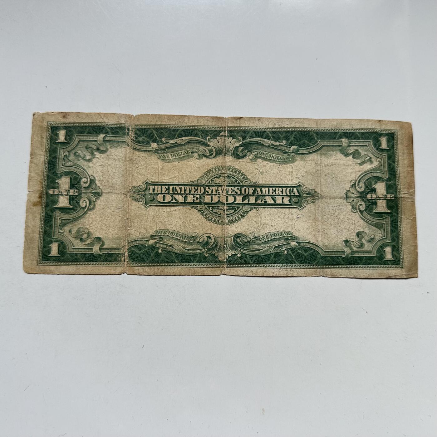 🌹外币初藏🌹🐯2026年第44场   每周二四六晚8️⃣点  世界硬币 美国 1923年 1美元银币券 大尺寸美元，当时可兑换摩根和平