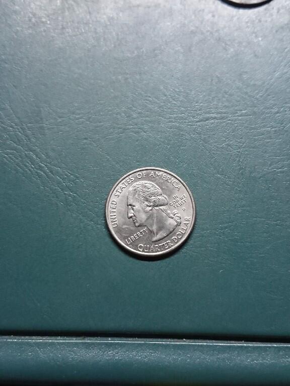 松南世界钱币——260420 美国25分纪念币2