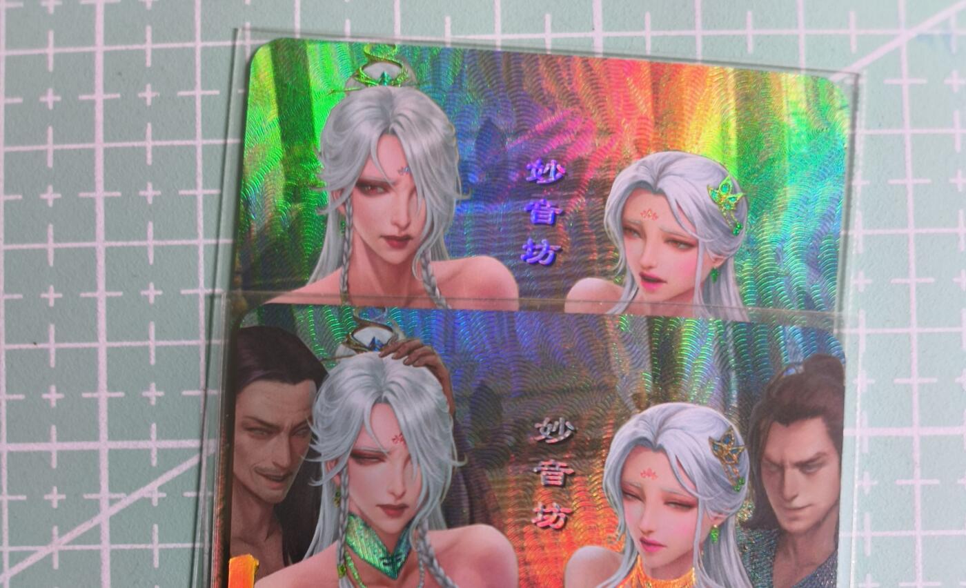 C先生卡牌 第27期 持续收拍品中…零手续费代拍 【彩闪】嘎嘎鸭《妙音坊》 双服饰2张  艺术