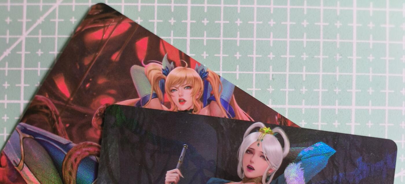 C先生卡牌 第27期 持续收拍品中…零手续费代拍 【彩闪】墨卡文化《古风系列》2张 艺术