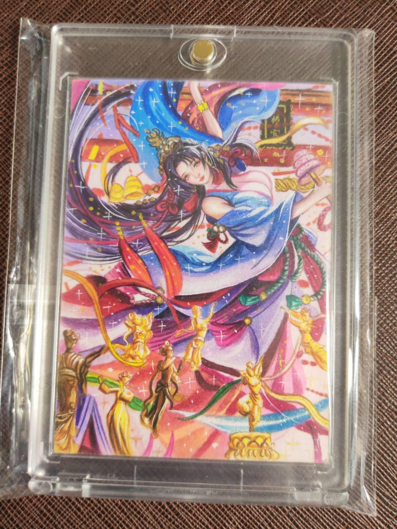 第112期阳大大卡牌拍卖第112期（持续收拍品，周六晚上九点截拍，进群福利早知道） 【手绘卡】初沁 赵飞燕 飞舞  手绘盒里拆出 绝色手绘卡1/1