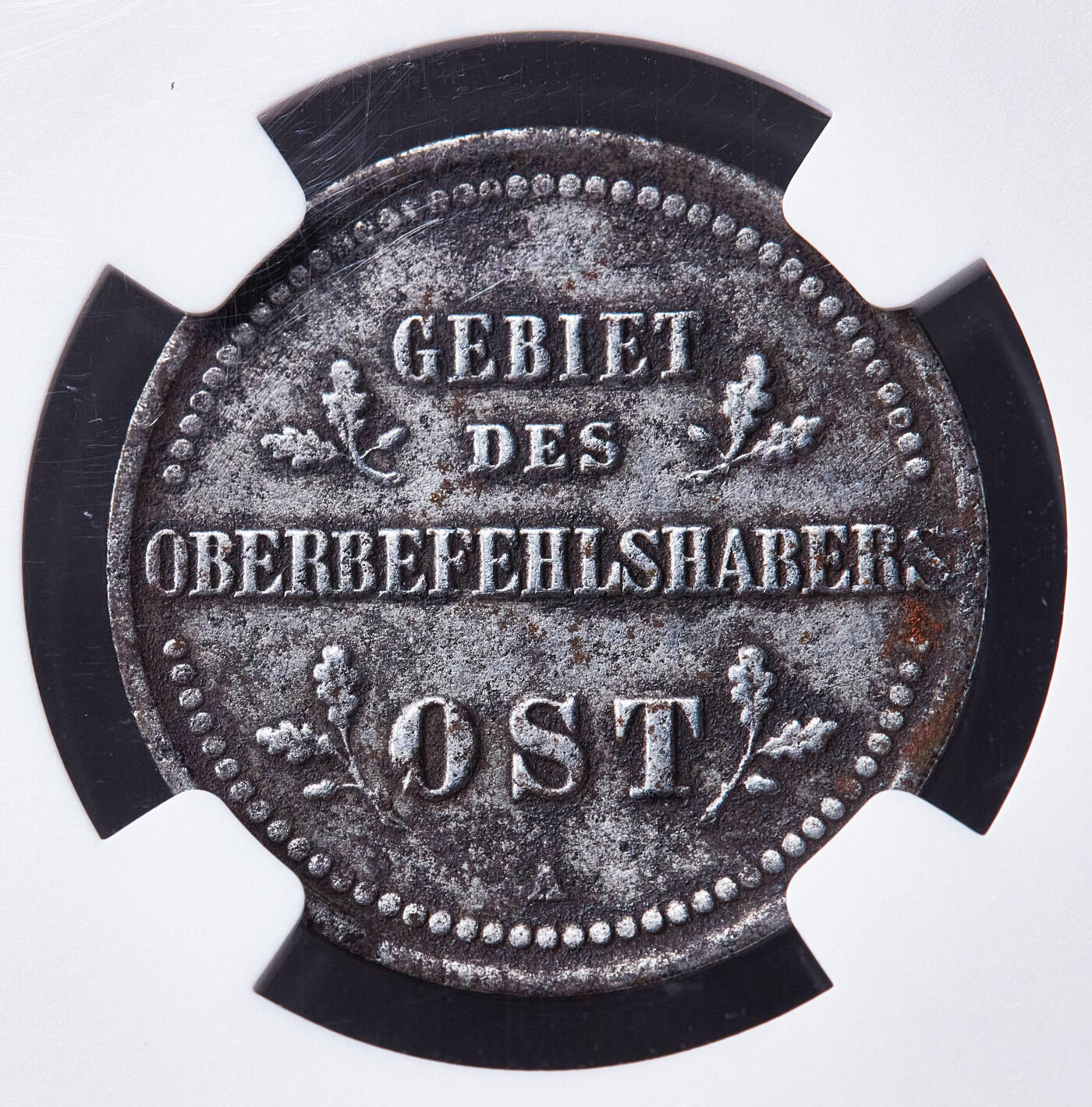 【俄甄集藏】满园春色-2026年(051)04-22星期三 晚 19:30 全场包邮 德国1916年一战时期东线俄罗斯占领区铁十字勋章样式A版2戈比铁币，NGC XFD，经典品种