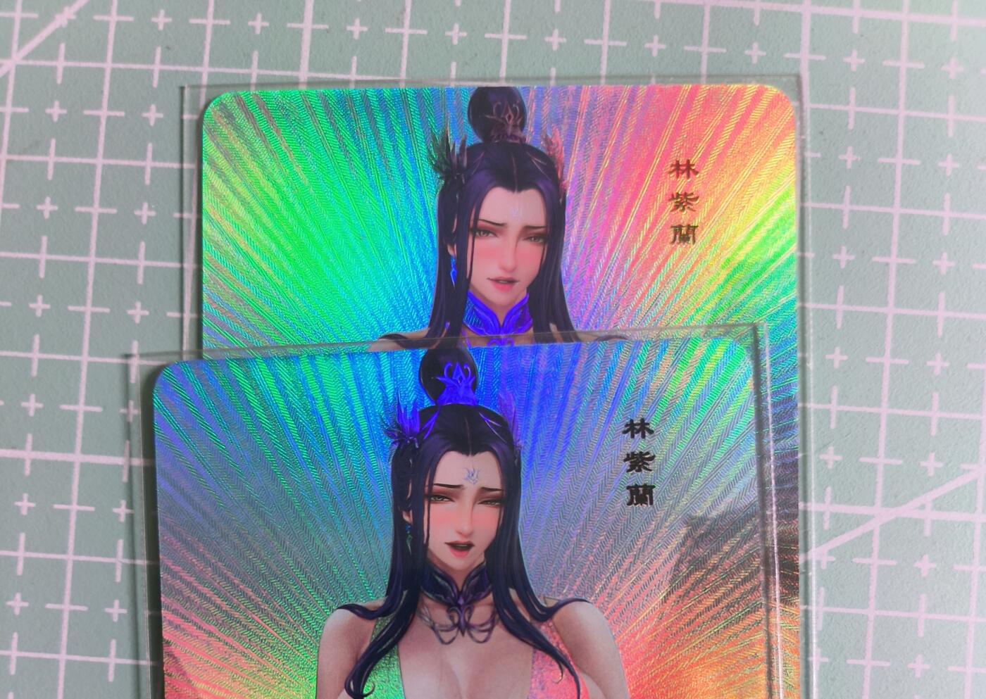C先生卡牌 第27期 持续收拍品中…零手续费代拍 【彩闪】嘎嘎鸭《仙沉之刻》林紫蘭 双服饰 艺术