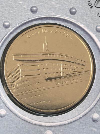 轻松集币无压力 英国玛丽2号邮轮官方首日封