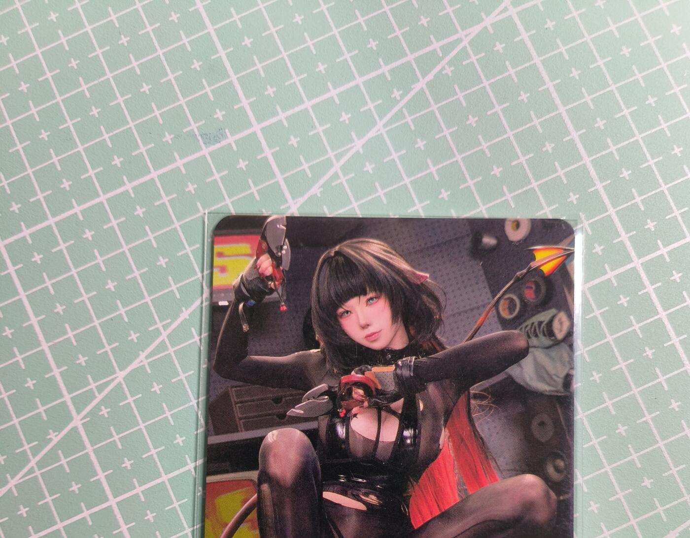 C先生卡牌 第27期 持续收拍品中…零手续费代拍 【彩闪】墨卡文化《Cosplay 系列》6张套 艺术